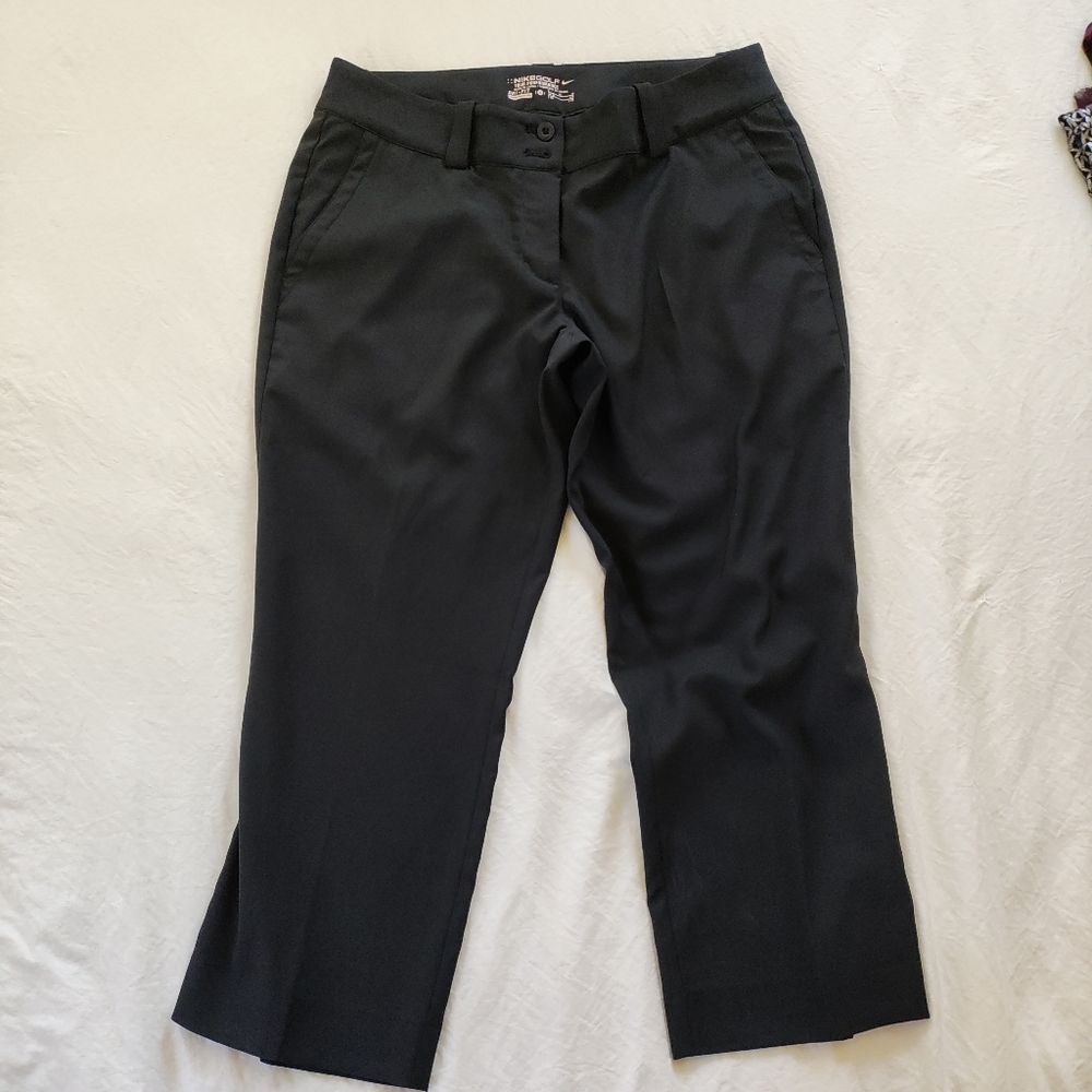 Nike Golf Black Dri-FIT Capri Pants